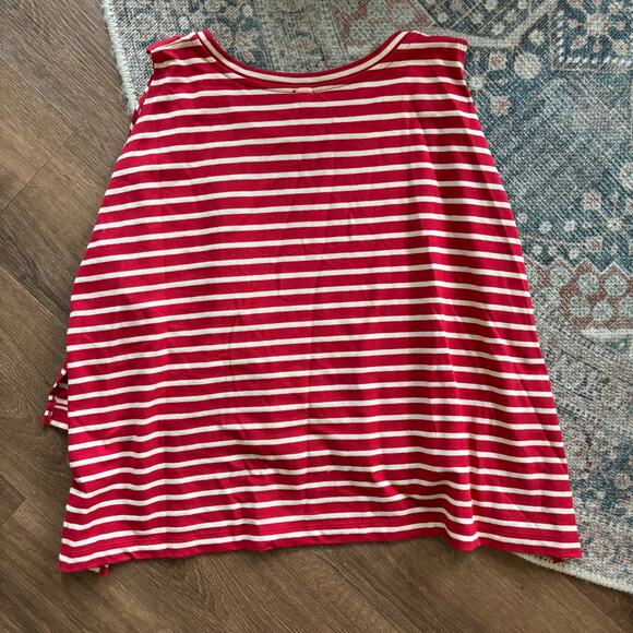 Free People We The Free Madness Striped Muscle Tee - Picture 6 of 7